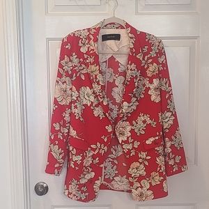 Zara oversized Red Blazer